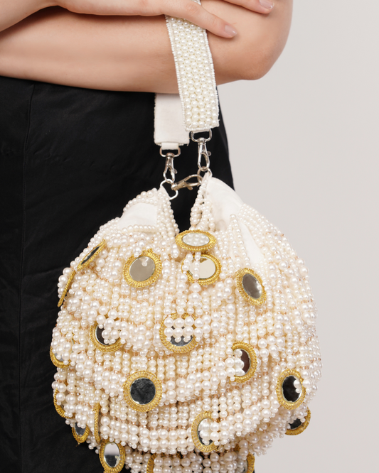 Sling Clutch with Handle Purses for Ladies Elegant Design (Multicolor)