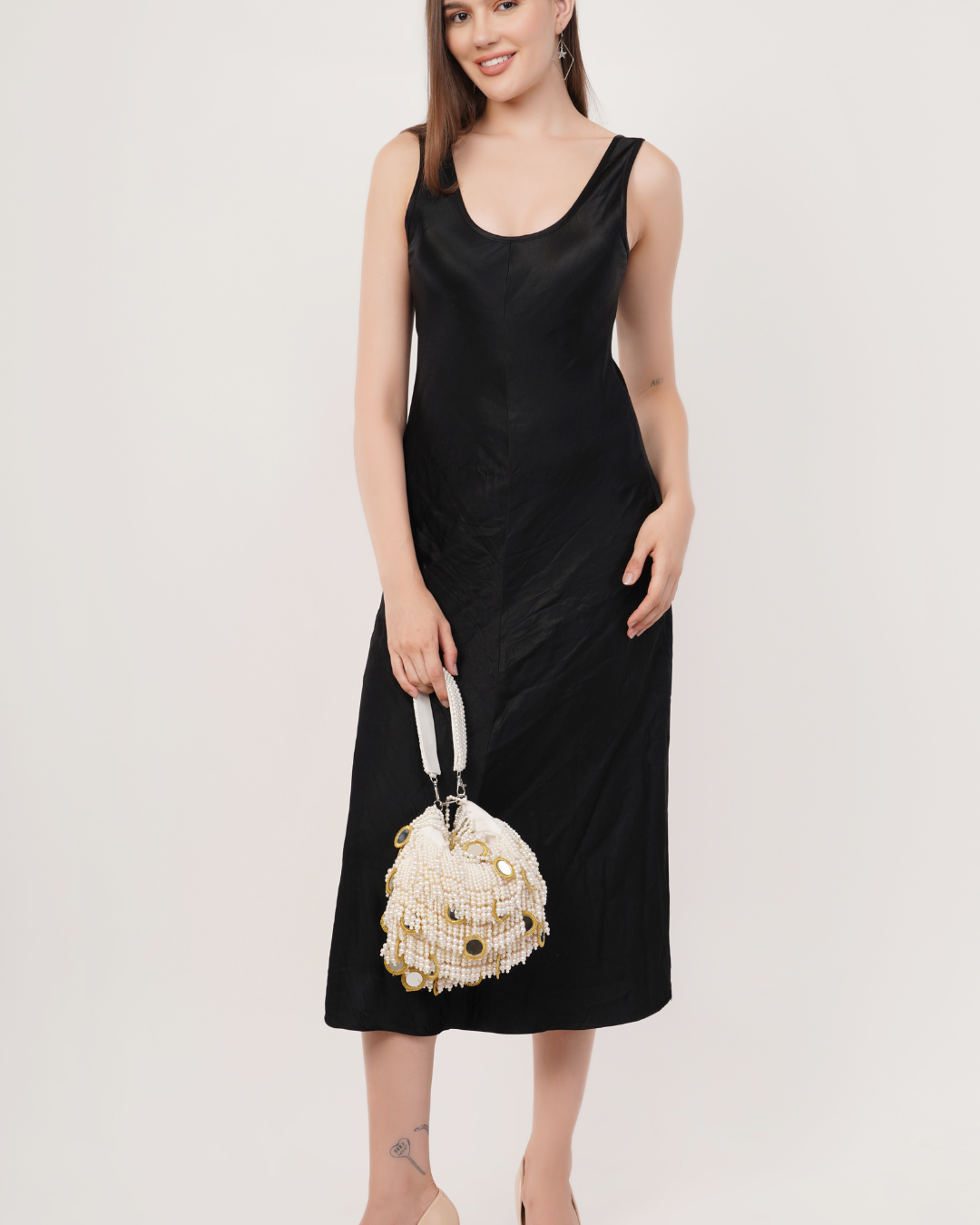 Sling Clutch with Handle Purses for Ladies Elegant Design (Multicolor)