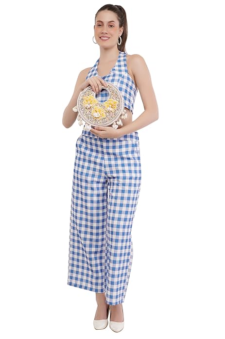 Women's/Girl's Flower Round Bali Bag Handmade Embroided Sling Clutch with Handle Purses for Ladies Elegant Design (Multicolor)